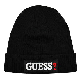 GUESS ゲス ニット帽 ニットキャップ AI4A8859DS_BLK ブラック メンズ レディース 男性用 女性用 プレゼント ギフト バレンタイン クリスマス Xmas