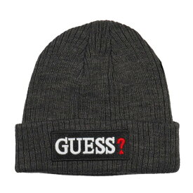 GUESS ゲス ニット帽 ニットキャップ AI4A8859DS_DGY ダークグレー メンズ レディース 男性用 女性用 プレゼント ギフト バレンタイン クリスマス Xmas