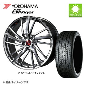 225/40R19 サマータイヤホイールセット ヨコハマ YOKOHAMA AVID エンビガーS321 225/40-19 レアマイスター ドルチェ3X5 19×7.5J +47 5/114.3 60系 65系 プリウス