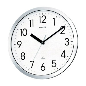 シチズン クォーツ 壁掛け時計 スペイシーM522(プルーフ522) 4MG522-050 防湿 防塵 アナログ CITIZEN リズム時計工業 贈り物 周年 創業 新築祝い 引越し祝い 竣工 父の日 母の日 定年 退職 入学 卒業