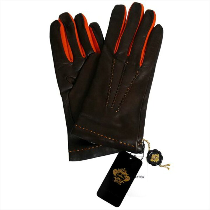 6545円 2021年最新海外 オロビアンコ OROBIANCO メンズ手袋 ORM-1531 Leather glove 羊革 ラム ウール L.BROWN CAMEL サイズ