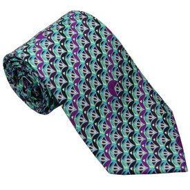 エミリオプッチ ネクタイ p7012x5 グリーン×パープル系 プリント EMILIO PUCCI 人気 ブランド おしゃれ おすすめ 贈り物 成人式 就職祝い 入学祝い 卒業祝い 新生活 昇進祝い バレンタイン 父の日 敬老の日 賞品 景品 クリスマス