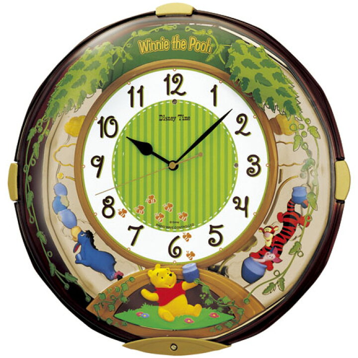 楽天市場】SEIKO セイコークロック キャラクター ディズニー くまの 