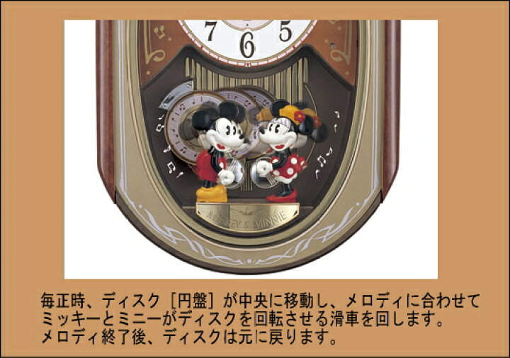 楽天市場】SEIKO セイコークロック キャラクター ディズニー ミッキー 
