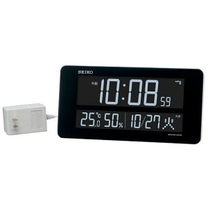 ZCR[ NbN dgv Ǌ|upv DL208W LED Jtȕ\ ACA_v^[ ubN zCg fW^ |v SEIKO CLOCK 蕨 N n S ii Vzj zj v