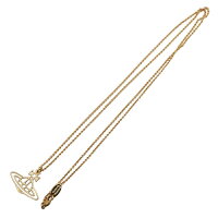 ヴィヴィアン ウェストウッド ペンダント ネックレス THINLINESFLA 63020259/R001 イエローゴールド Vivienne Westwood ビビアン 女性用 アクセサリー ジュエリー 高級 人気 ブランド おしゃれ おすすめ 贈り物 ホワイトデー 母の日 クリスマス