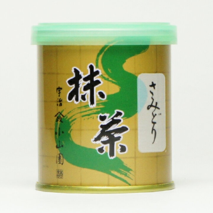 楽天市場】【送料込価格】山政小山園 抹茶 さみどり 30g缶入日本茶 