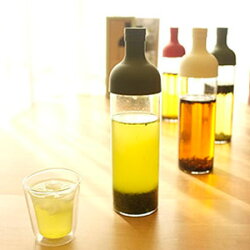 【HARIO】ハリオフィルターインボトルワイン型ボトル白川茶セット横置きOK耐熱ガラス750ml水出し抽出タイプ【RCP】