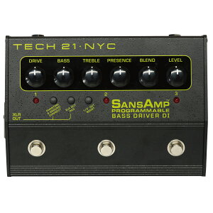TECH21 PBDR PROGRAMMABLE BASS DRIVER | �e�b�N21