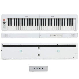 KIKUTANI KDP-61P WHT | キクタニ 折りたたみ 鍵盤 ピアノ 白 ホワイト
