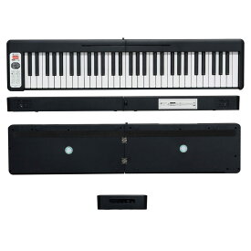 KIKUTANI KDP-61P BLK | キクタニ 折りたたみ ピアノ 鍵盤 ブラック