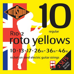 ROTOSOUND R10-2 (2Set/Yellow/ 10-56) [GLM^[] | gTEh GLM^[