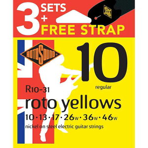 ROTOSOUND R10-31-F (3Set+Strap/Yellow/10-56) [GLM^[] | gTEh GLM^[