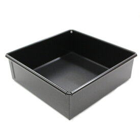 シリコン加工角デコ缶 10cm角 / スクエア型 製菓器具