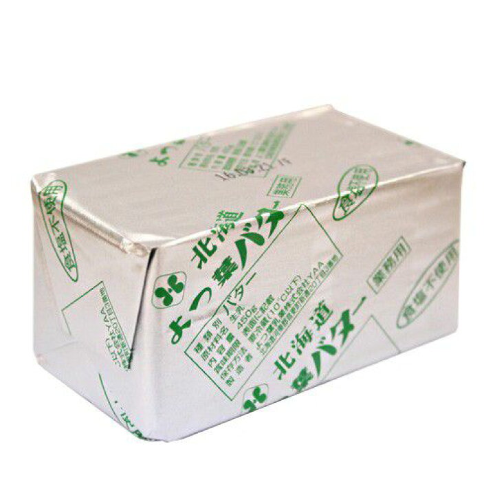 楽天市場】よつ葉 無塩バター 450g / よつ葉乳業 製菓材料 パン材料 