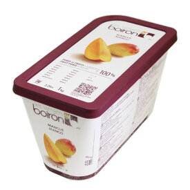 [クール便]【ボワロン】冷凍マンゴーピューレ 1kg / 製菓材料、パン材料、フルーツピューレ