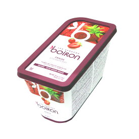 [クール便]【ボワロン】冷凍フレーズピューレ 1kg / いちごピューレ、ストロベリーピューレ、フルーツピューレ、製菓材料、業務用