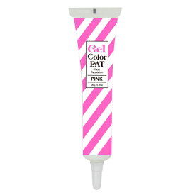 Gel Color EAT PINK (ジェルカラーイート ピンク) 20g / メール便対応 アイシングクッキー バタークリーム ロールフォンダン 飴 色粉 色素 製菓材料