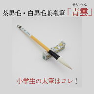 ≪クーポン有り≫ 書道 筆 小学生 習字 習字筆『 青雲 』 送料無料 10本 20本 太筆 新学期 兼毫筆 書きや…
