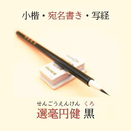 ≪クーポン有り≫ 書道 筆 小筆 『 選毫圓健 』 黒( せんごうえんけん ) 1本 5本 10本 年賀状 唐筆 中国…