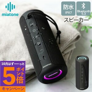 yza v[g Bluetooth Xs[J[ _yVXs[J[僉LO1ʁ^ CX h ho^ AEghA Lv 5.3 30Wo IPX7yMIATONE ~Ag[zBOOMPRO Q12