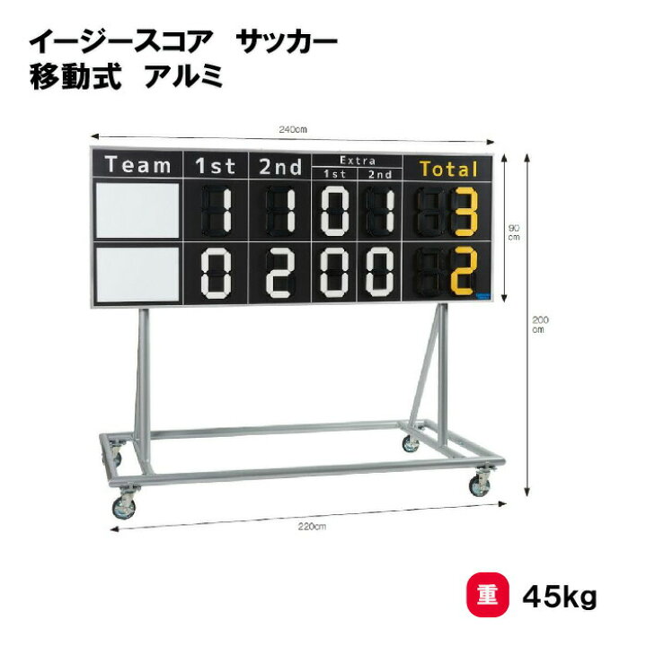 楽天市場】サンワタイイク 【法人限定】イージースコア 移動式 
