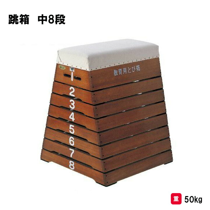 楽天市場】サンワタイイク とび箱 跳び箱 跳箱 8段 体操 中学校 高校 