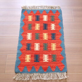 手織りキリム カシュカイ族 59×37cm ミニサイズ
