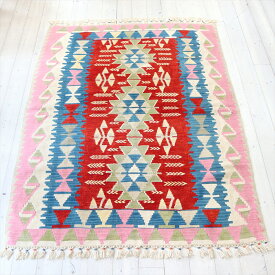 トルコ手織りキリム・セッヂャーデ170×125cm3つのイーブルアイと麦の穂