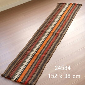 オールドキリム カルス 152×38cm ストライプのフラグメント