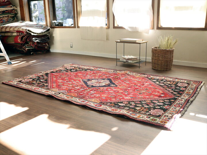 楽天市場】【15%OFFクーポン対象品】部族絨毯 トライバルラグ218×134cm 