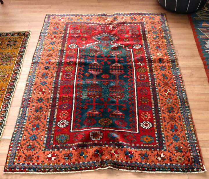 楽天市場】【15%OFFクーポン対象品】トルコ絨毯 オールドカーペット154  