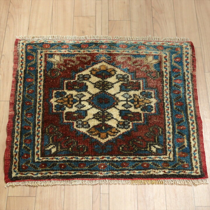 楽天市場】トルコ絨毯 ヴィンテージラグ 50×55cm コンヤ タシュプナル 