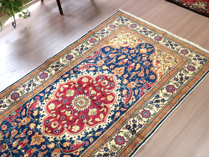 楽天市場】【15%OFFクーポン対象品】トルコ 手織り絨毯 189×99cmコンヤ 