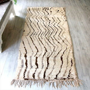 �y15%OFF�N�[�|���Ώہz�����b�R���O�@�A�W���� ���m�g�[�� 249×113cm Morroco Berber Rug Azilal �W�O�U�O