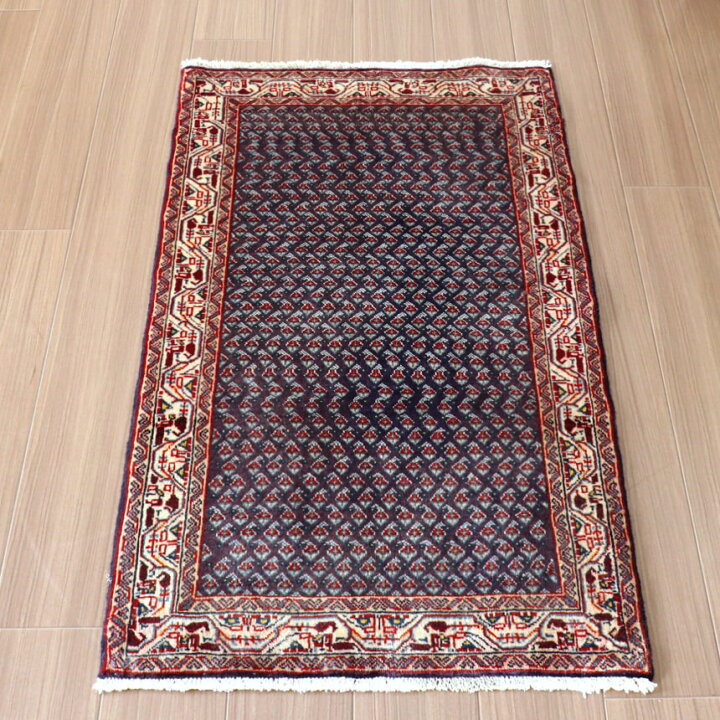 楽天市場】ペルシャ絨毯 ヴィンテージラグ 117×68cm アラーク 色褪せた 