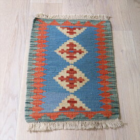 手織りキリム　イラン南部シラーズ 59×40cm