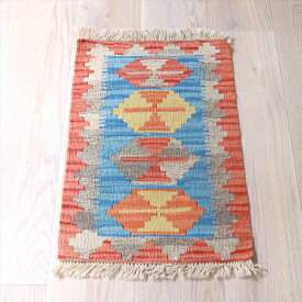 手織りキリム　イラン南部シラーズ 62×41cm