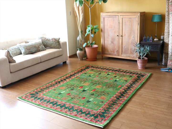 楽天市場】【15%OFFクーポン対象品】手織りラグ ギャッベ ギャベ  