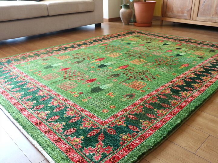 楽天市場】【15%OFFクーポン対象品】手織りラグ ギャッベ ギャベ  