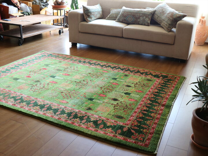 楽天市場】【15%OFFクーポン対象品】手織りラグ ギャッベ ギャベ  