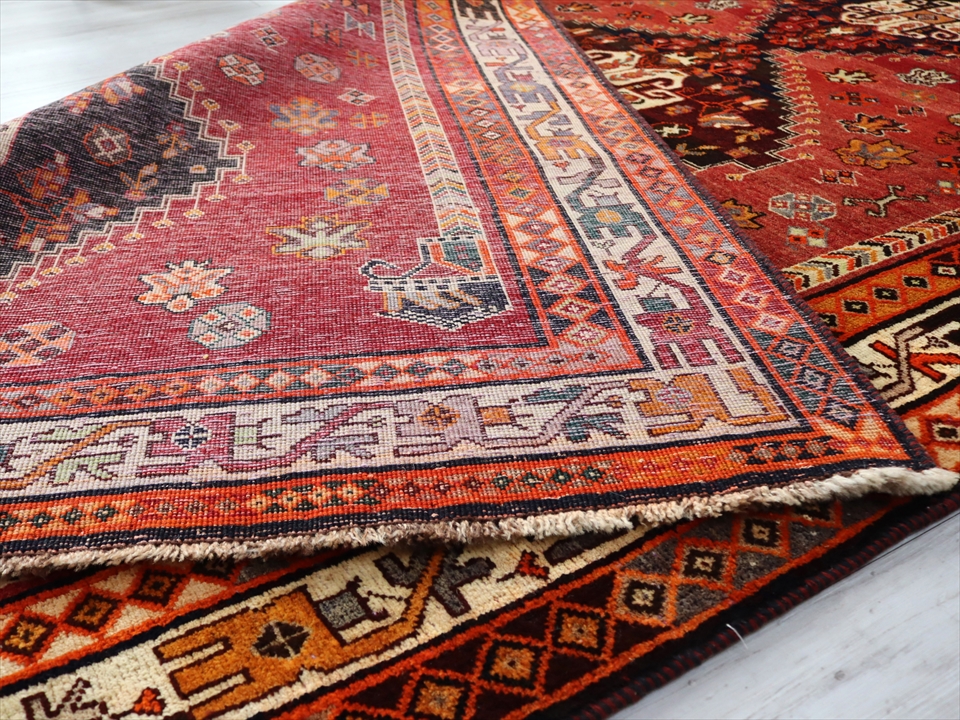 楽天市場】オールドギャッベ トライバルラグ Old Tribal rug, Shiraz