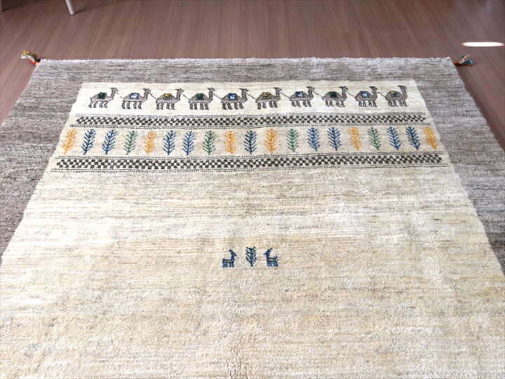 楽天市場】【15%OFFクーポン対象品】ギャッベ Gabbeh イラン産 手織り 