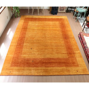 �y15%OFF�N�[�|���Ώہz�M���b�x �o�i�t�V�F��^�@���[���T�C�Y 348×255cm �C�G���[ �I�����W�̃c�[�g�[�� Gabbeh Banafsheh