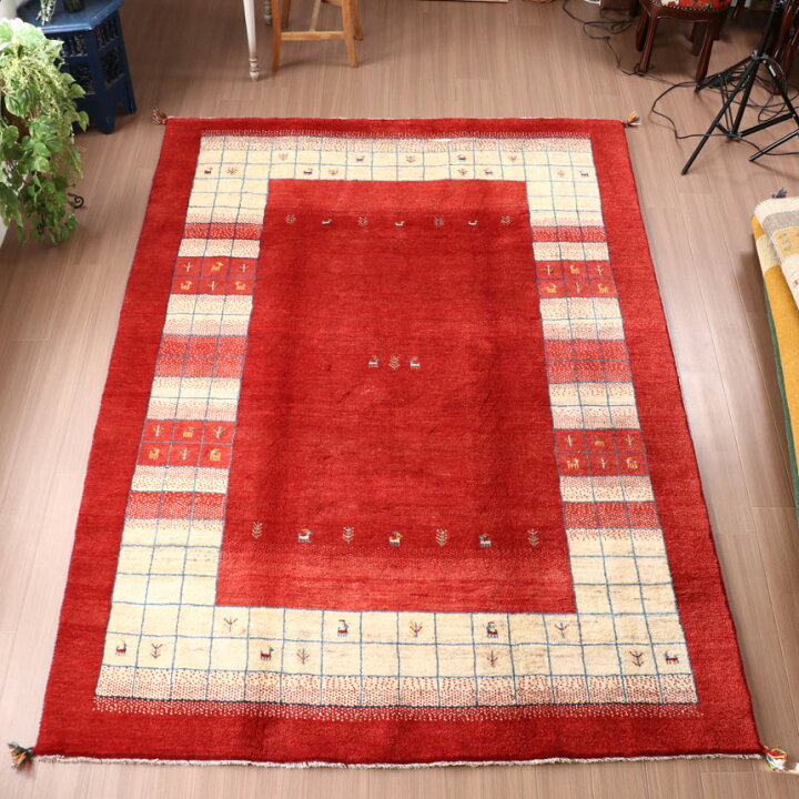 楽天市場】【15%OFFクーポン対象品】ギャッベ カシュガイ族の手織り 