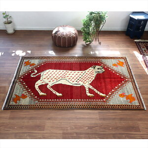 �y15%OFF�N�[�|���Ώہz�I�[���h�M���b�x �g���C�o�����O ���C�I�����O Lion Gabbeh, 207×123cm �E���ȃq���E�Ƃ��킢���A�q��