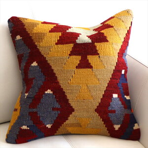 �I�[���h�L���� �N�b�V�����J�o�[ 40×40cm �C�[�u���A�C Old Kilim Cushion