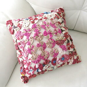 �V���N�C�J�b�g�E���[���[�p�b�`���[�N�N�b�V�����J�o�[40×40cm�A�C�{���[/�s���N�E�~�b�N�X