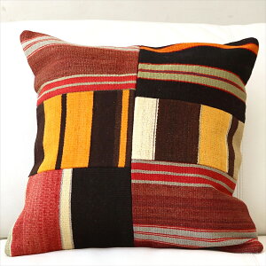 �I�[���h�L�����N�b�V�����J�o�[45cm Turkish Kilim Cushion�g���R�̃E�[����D��L���� �p�b�`���[�N