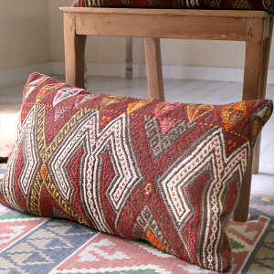 NbVJo[@I[hL@s[60×36cmWW@R`{kY rbOs[ Turkish Old Kilim@Lumbar Pillow